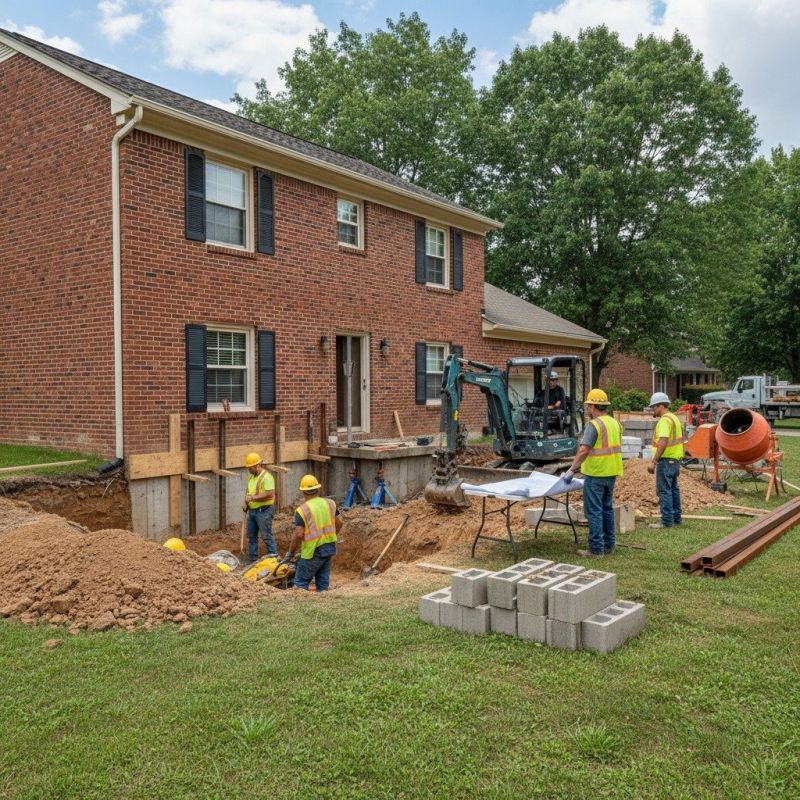Local Concrete Foundation Installation pros at work